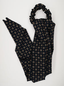 Vintage black scarf print - Jacky