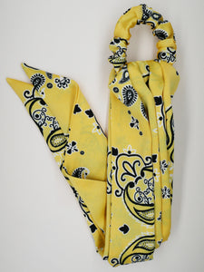 Yellow bandana scarf - Alicia