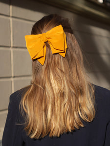 Camille hair bow - Mustard